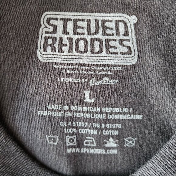 NWT Steven Rhodes The Conjuring of Lucipurr Cat Graphic T-Shirt Men Large - Picture 5 of 8